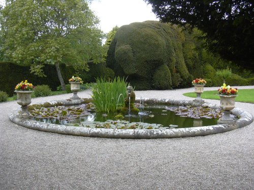 Raby Castle gardens, Staindrop in County Durham