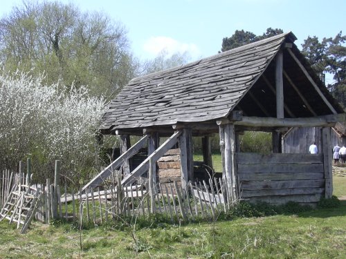The craft house at West Stow Country Park, West Stow, Suffolk