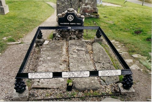 Rob Roy`s Grave, Callander, Scotland