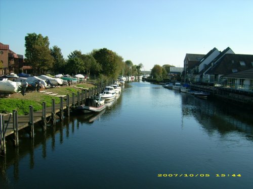 The River Avon at Christchurch, Dorset