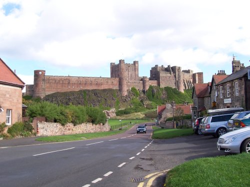 Main street through Bamburgh