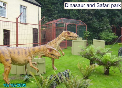 Dinosaur at Combe Martin Wildlife & Dinosaur Park, Watermouth, Devon