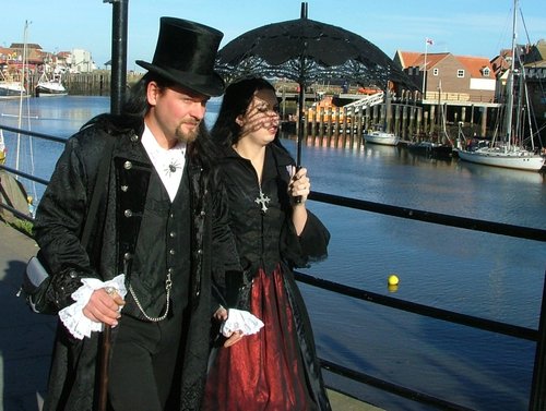 Goths at Whitby, North Yorkshire