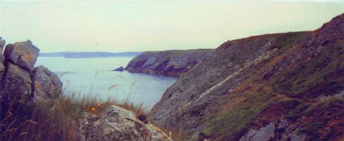 Tenby's ancient coastline