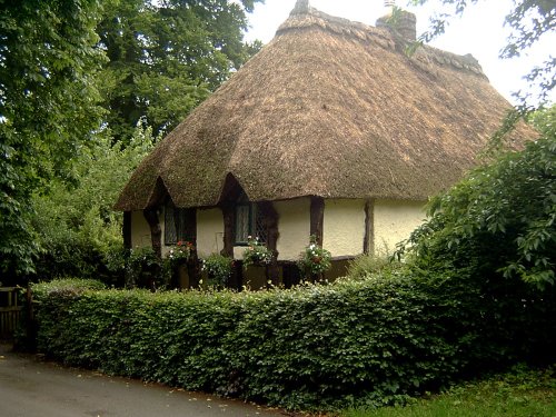 The Lodge at the entrance to Cockington Country Park, Devon