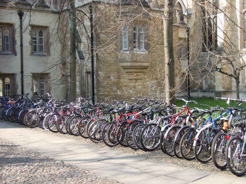 'Transport hub' Trinity College, Cambridge