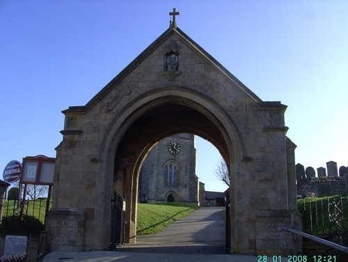 St James Church Porch, South Anston, South Yorkshire
