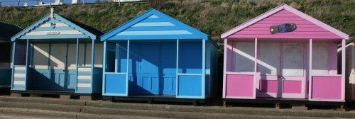 Beach huts at Southwold, Suffolk