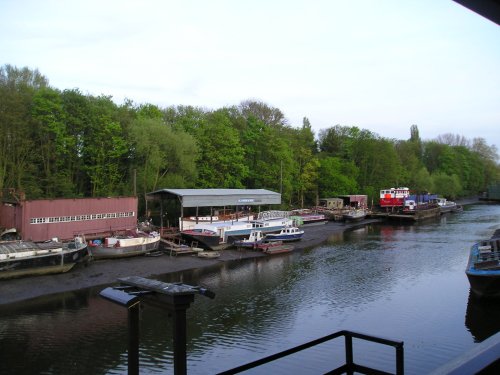Boatbuilding at Isleworth, Greater London