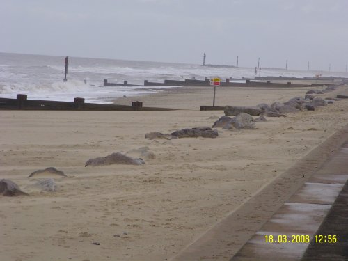 Breaking Waves, Eccles-on-Sea, Norfolk