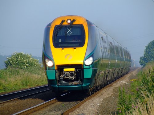 New passenger train, Kingston upon Hull, East Riding of Yorkshire