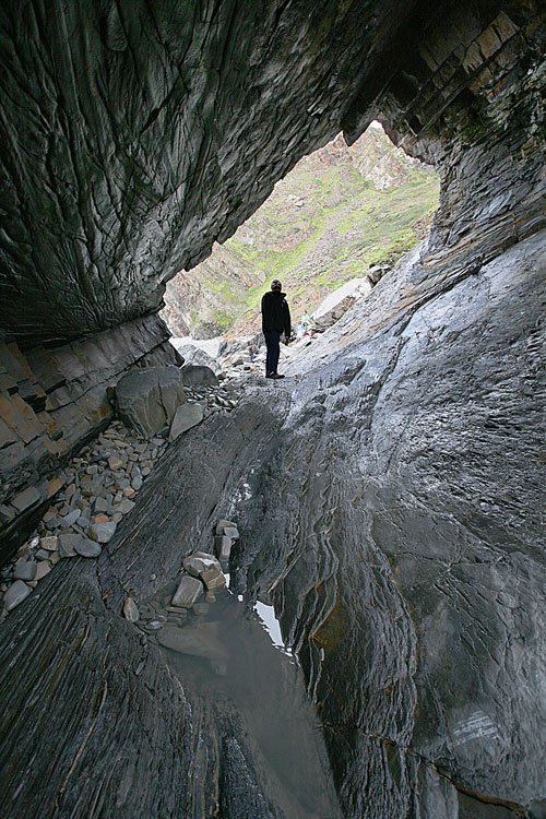 Hartland Quay, the beach