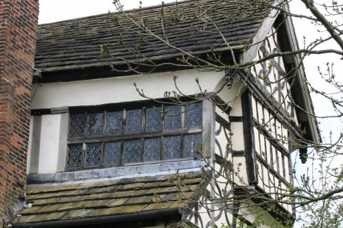 Little Moreton Hall window detail