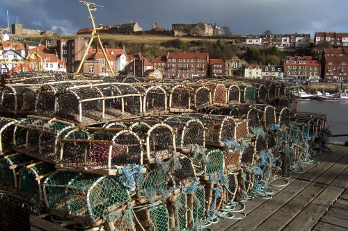 Lobster Traps at Whitby