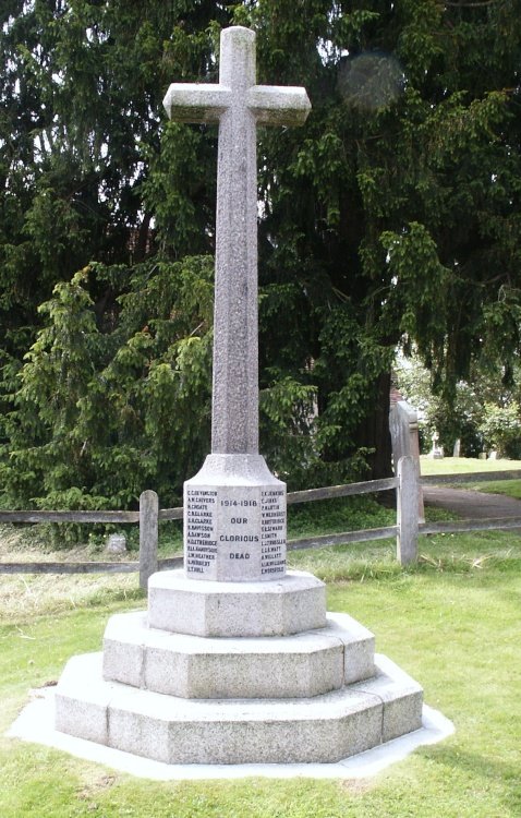 Pyrford. 'War memorial' Surrey.