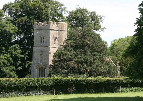 Rycote Chapel and ancient Yew
