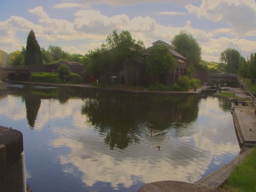 Blowers Green Pumphouse on the Dudley Canal