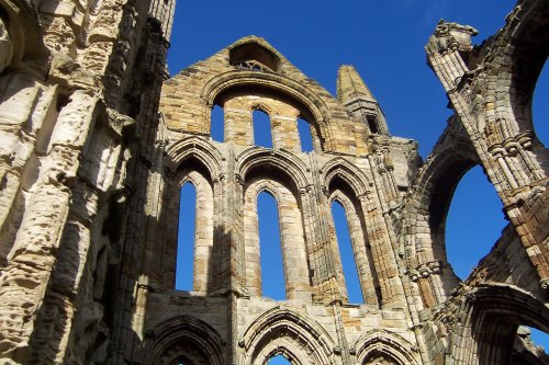 Lancet Windows at Whitby Abbey