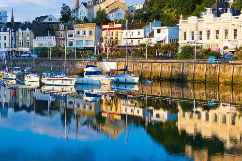 Evening Sunlight On The Inner Harbour