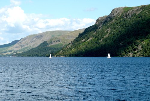 Ullswater near Glencoyne Bay. English Lakes.