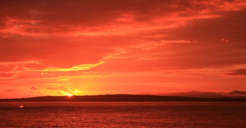 Sunset at John o'Groats