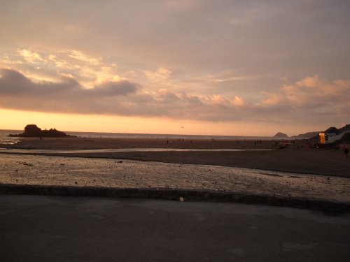 Perranporth beach