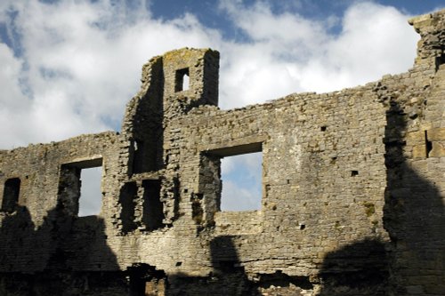 Middleham Castle in March 2008