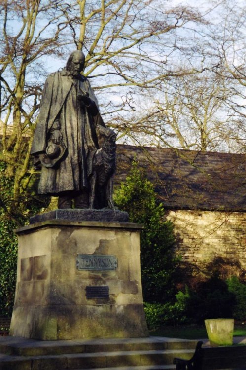 Tennyson at East End of Lincoln Minster