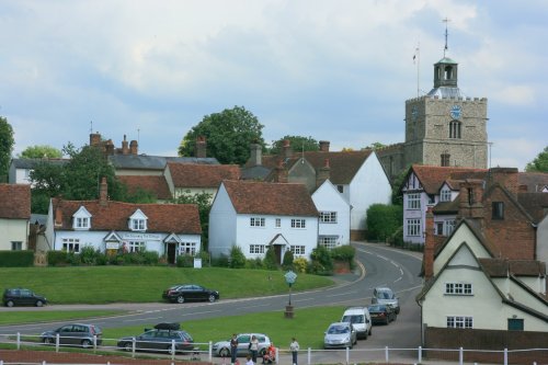 "Finchingfield Parish Church" by Gwen Edwards © at PicturesofEngland.com
