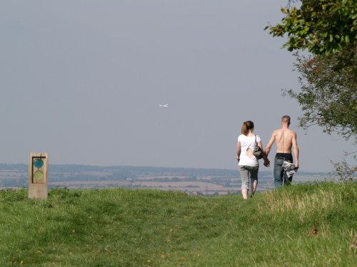 Ridgeway walk, near Whipsnade, Beds.