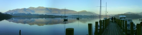 Skiddaw reflected in Derwentwater