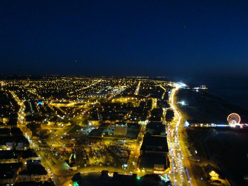 Blackpool Illuminations from the Tower
