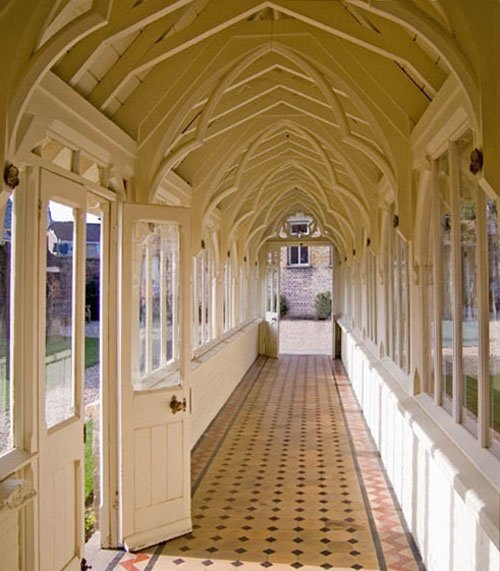 The entrance Portico, The Grange, Ramsgate