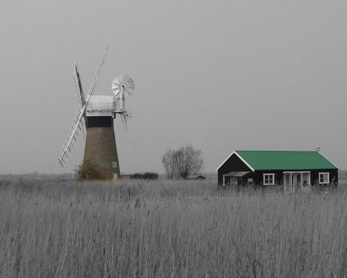 Wind pump near Wroxham