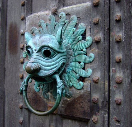 The Brougham Hall doorknocker