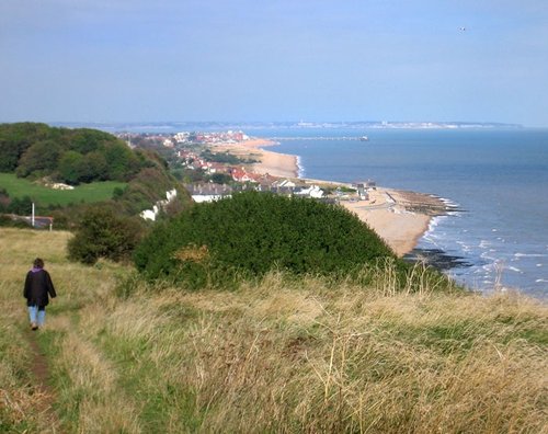 The eastern Kent coast