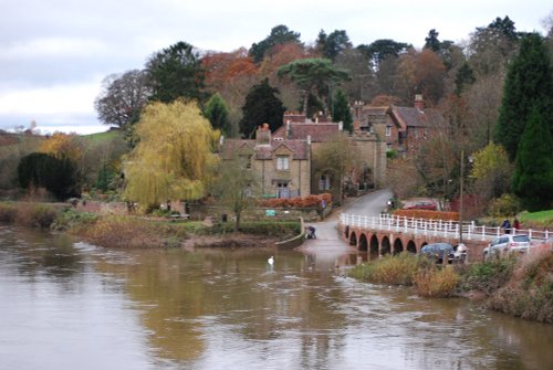 From the footbridge at Arley