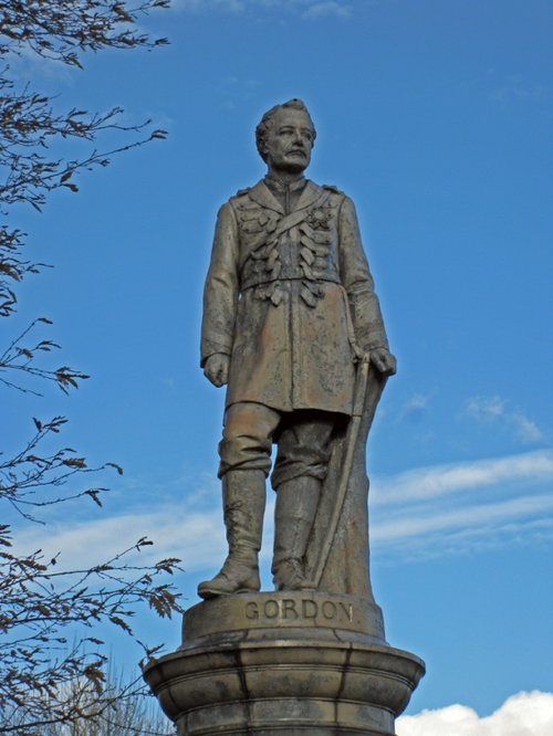 General Gordon Statue Gordon Gardens Gravesend