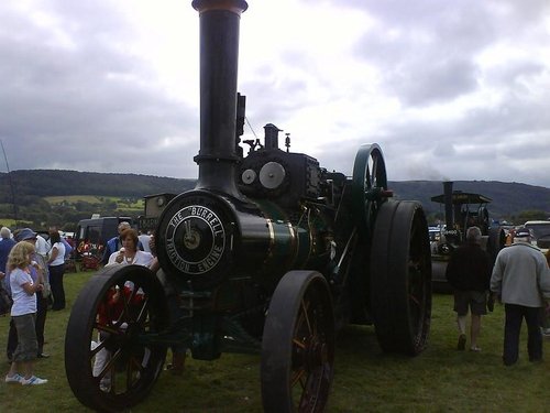 Steam Engine At Otley Vintage Motor Show