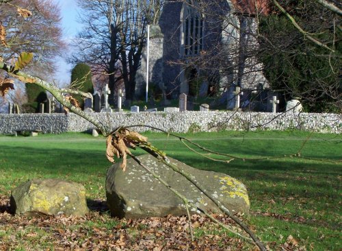 All that remains of the Alfriston stone circle