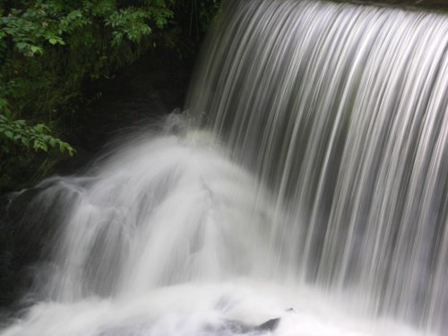 Stock Ghyll Waterfall Ambleside