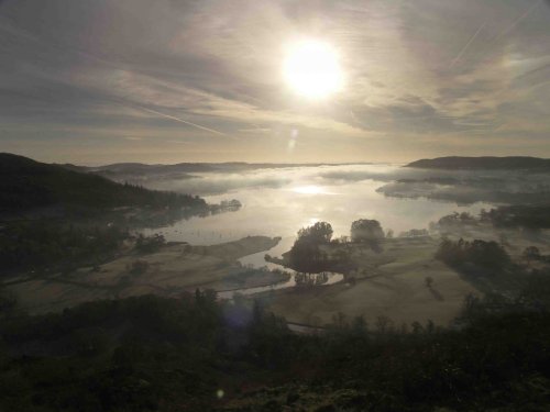 Waterhead Ambleside from Todd Crag
