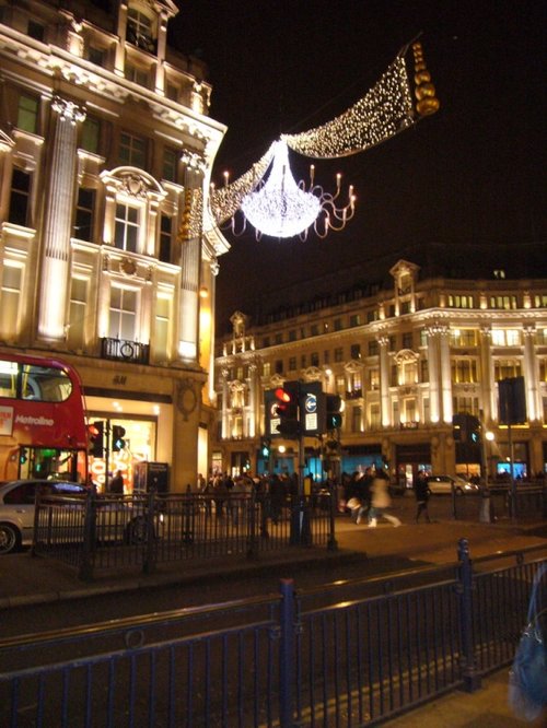 Christmas in Oxford street