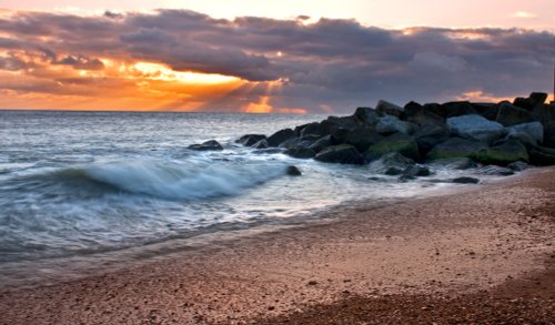 Sunset, Milford on Sea, Hampshire