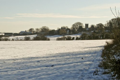 Old Edlington in the snow