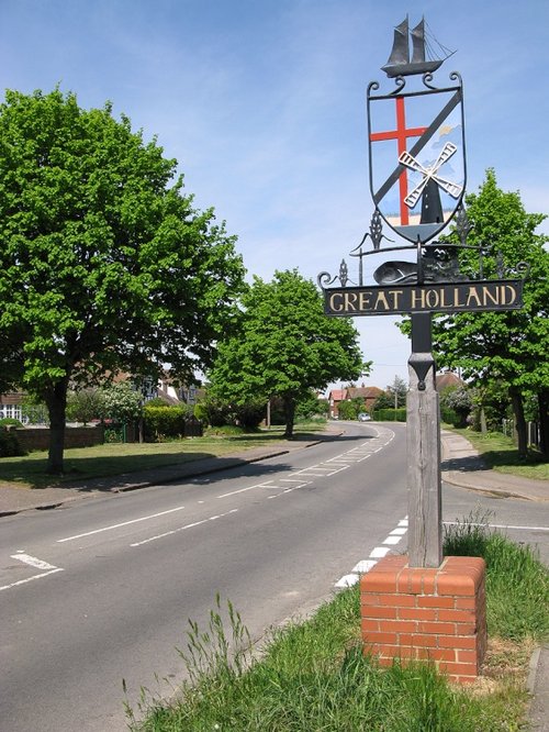 Village sign