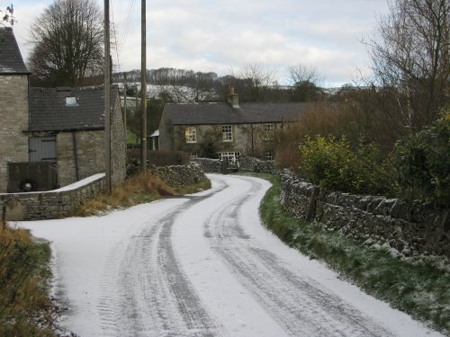 Rowland in the snow