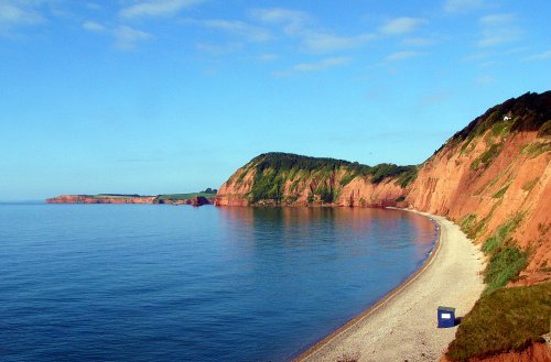 Sidmouth cliffs