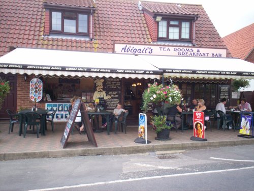 Abigail's Tearooms Scratby 200 yards from the Beach