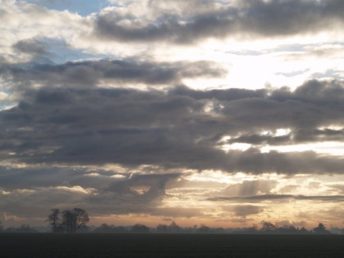 March Dawn - Wingfield looking east